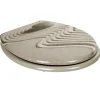 Gifi Equipement Wc^Abattant WC blanc design Zen sable