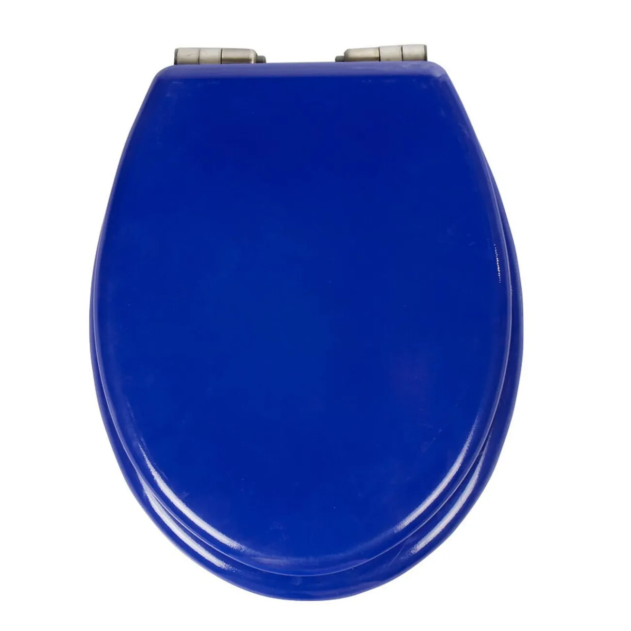 Gifi Equipement Wc^Abattant WC bleu foncé uni avec frein de chute