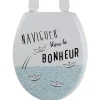 Gifi Equipement Wc^Abattant WC design naviguer vers le bonheur