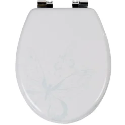 Gifi Equipement Wc^Abattant WC design papillon