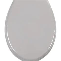 Gifi Equipement Wc^Abattant WC gris clair uni