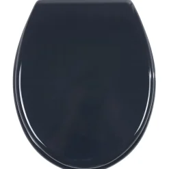 Gifi Equipement Wc^Abattant WC gris foncé uni