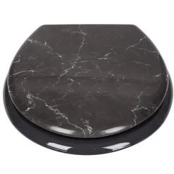 Gifi Equipement Wc^Abattant WC motif marbre
