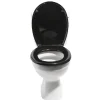 Gifi Equipement Wc^Abattant WC noir