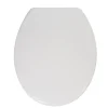 Gifi Equipement Wc^Abattant WC plastique duroplast blanc frein de chute