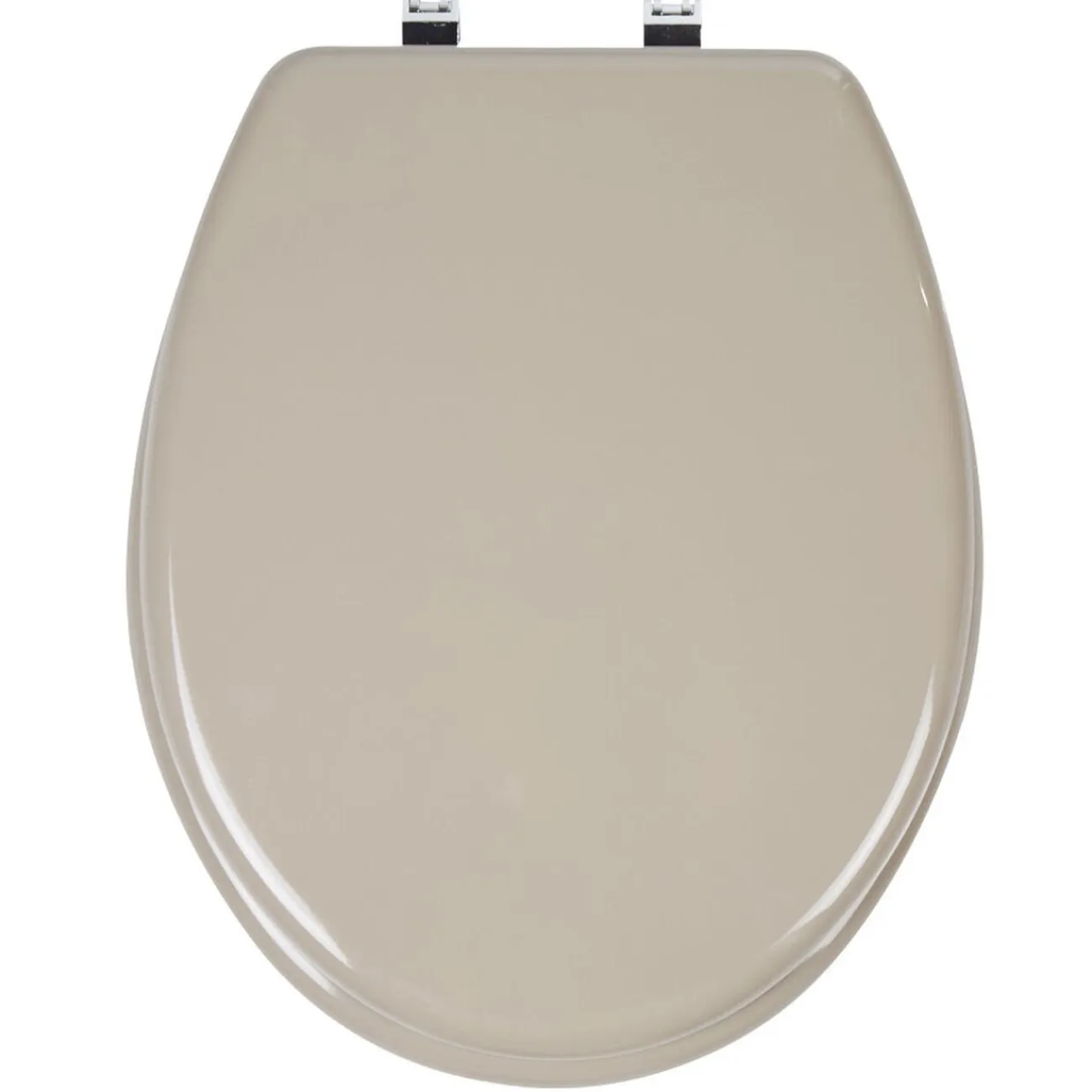 Gifi Equipement Wc^Abattant WC taupe uni