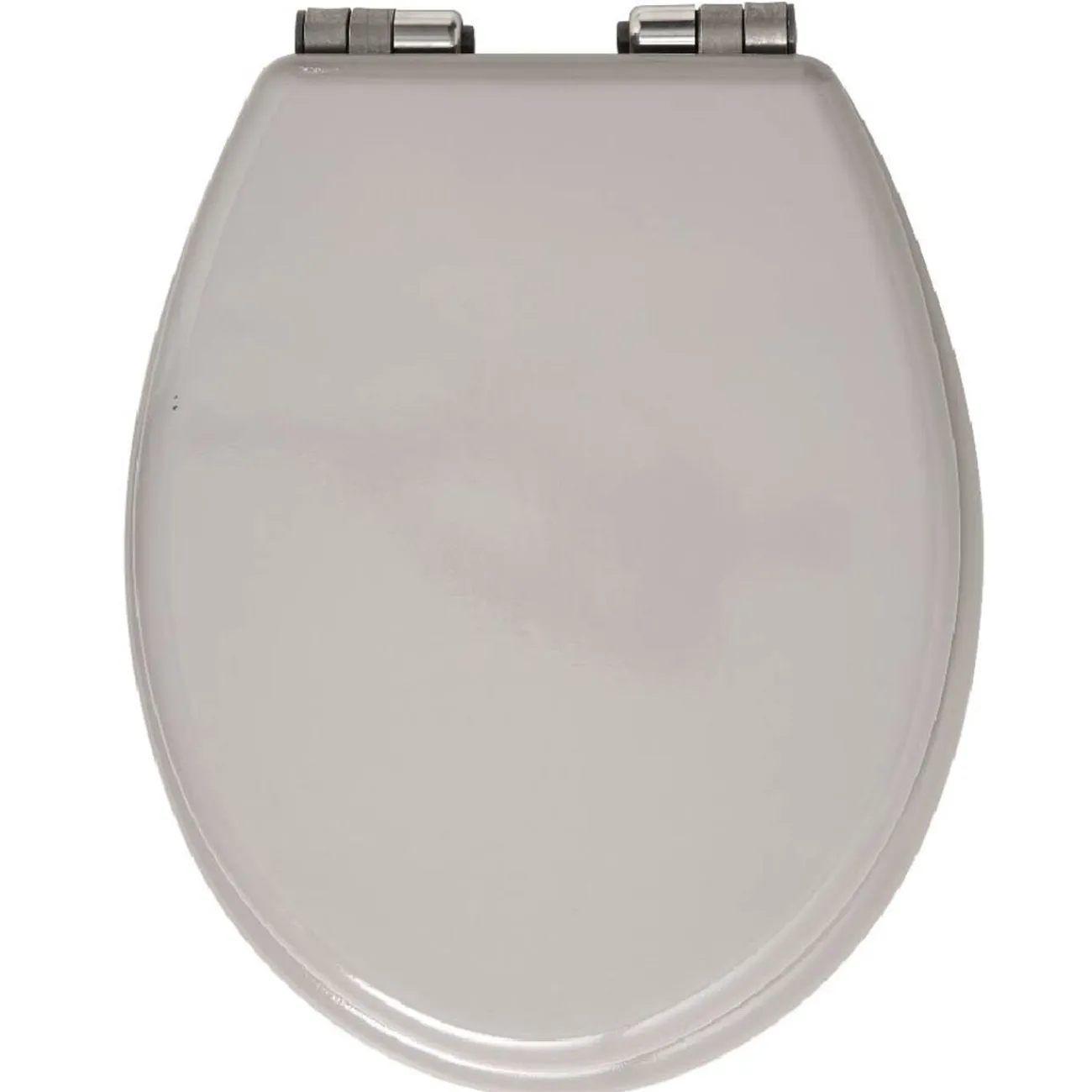 Gifi Equipement Wc^Abattant WC uni taupe avec frein de chute