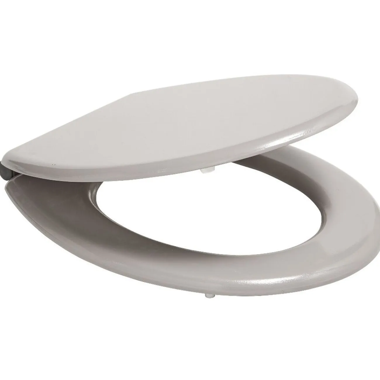 Gifi Equipement Wc^Abattant WC uni taupe avec frein de chute
