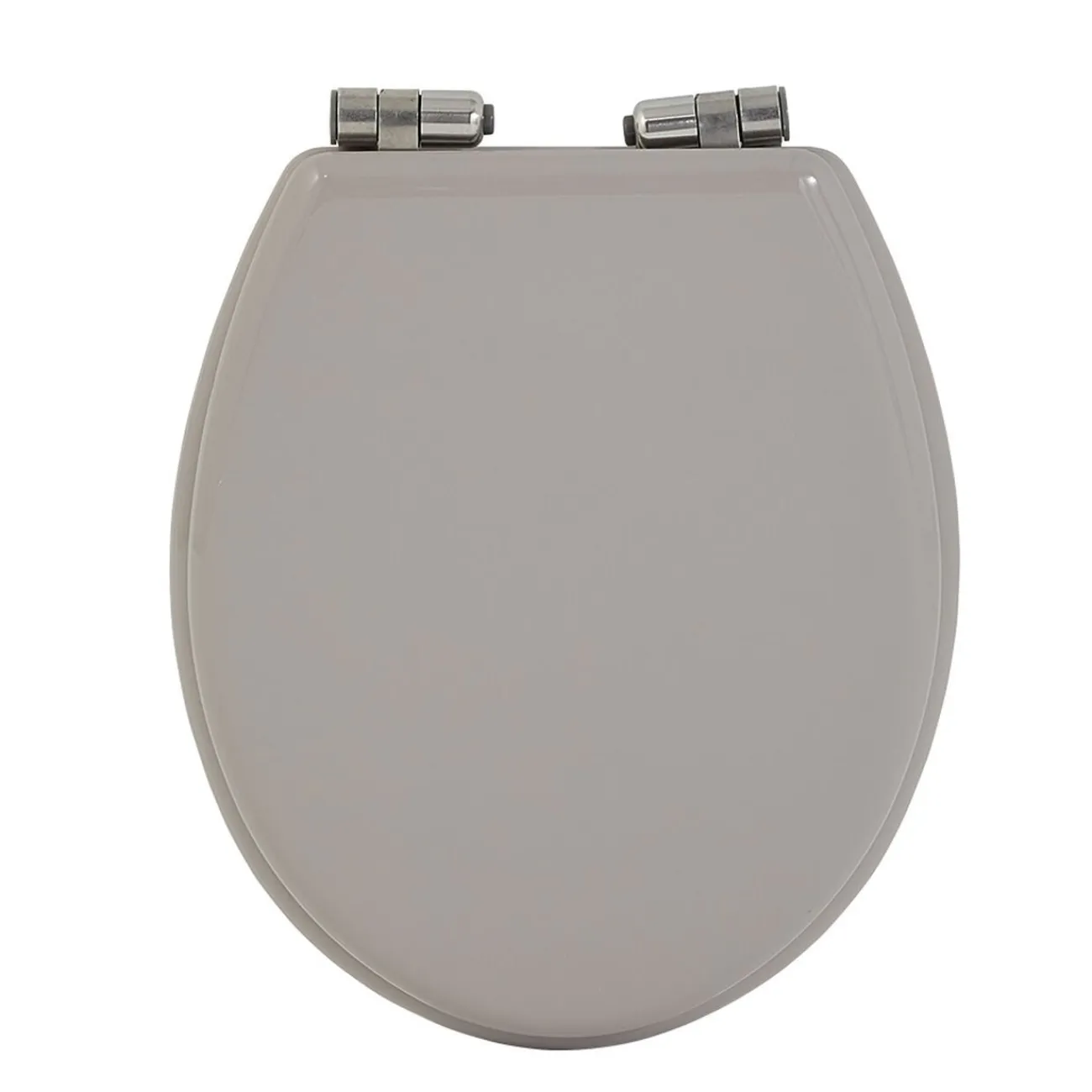 Gifi Equipement Wc^Abattant wc universel ajustable en bois gris
