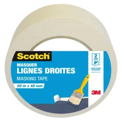 Gifi Colle Et Adhésif^Adhésif de masquage Scotch ligne droite beige