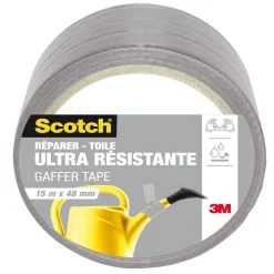 Gifi Colle Et Adhésif^Adhésif toile Scotch large ultra résistant gris