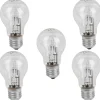 Gifi Ampoule^Ampoule halogène E27 42 Watts A55 x5
