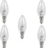 Gifi Ampoule^Ampoule halogène E14 28 Watts C35 x5