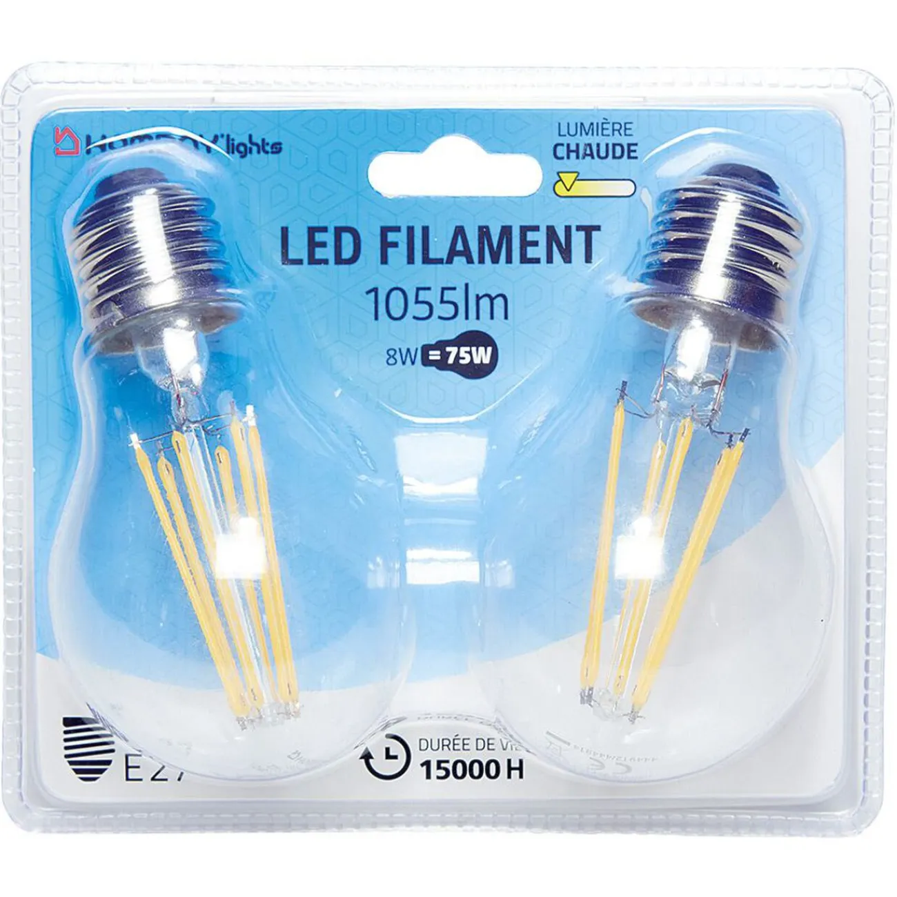 Gifi Ampoule^Ampoule LED culot E27 1055lm x2