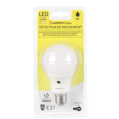 Gifi Ampoule^Ampoule led à détection de mouvement