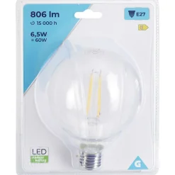 Gifi Ampoule^Ampoule LED filament E27 G95 860lms