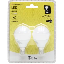 Gifi Ampoule^AMPOULE X2 LED E14 P45 BC