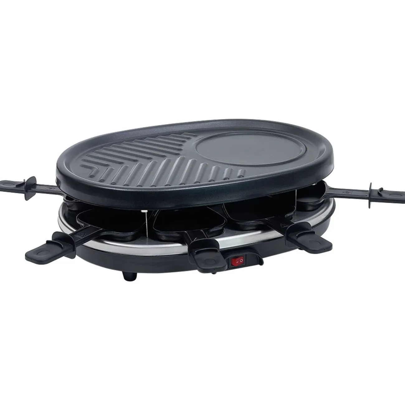 Outlet Gifi Appareil à raclette grill 8 personnes 900W