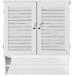 Gifi Aménagement Salle De Bain^Armoire de salle de bain murale blanc Valentine