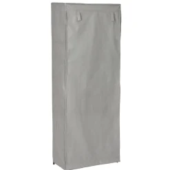 Gifi Rangement|Armoire dressing 7 niveaux gris