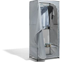Gifi Rangement|Armoire dressing simple gris Nordicolor