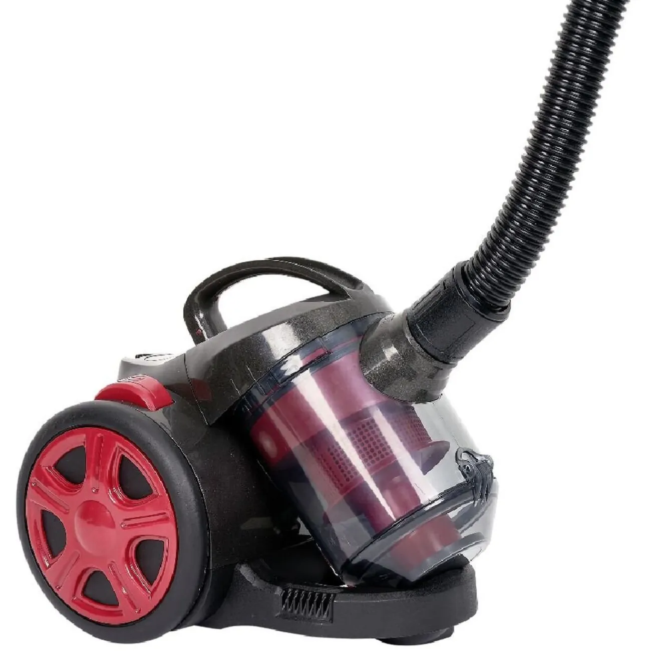 Gifi Nettoyage Et Entretien|Aspirateur cyclonique sans sac Homday rouge et noir