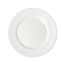 Best Gifi Assiette à dessert Colombe en porcelaine blanche Ø19cm