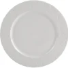 Best Gifi Assiette plate blanc effet martelé x4