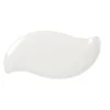 Best Gifi Assiette plate forme feuille blanche