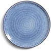 Best Gifi Assiette plate grès bleu Ø27,5cm