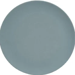 Best Gifi Assiette ronde fibre de bambou unie vert d'eau
