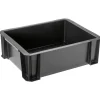 Gifi Rangement|Bac de manutention noir 8L