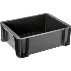 Gifi Rangement|Bac de manutention noir 8L
