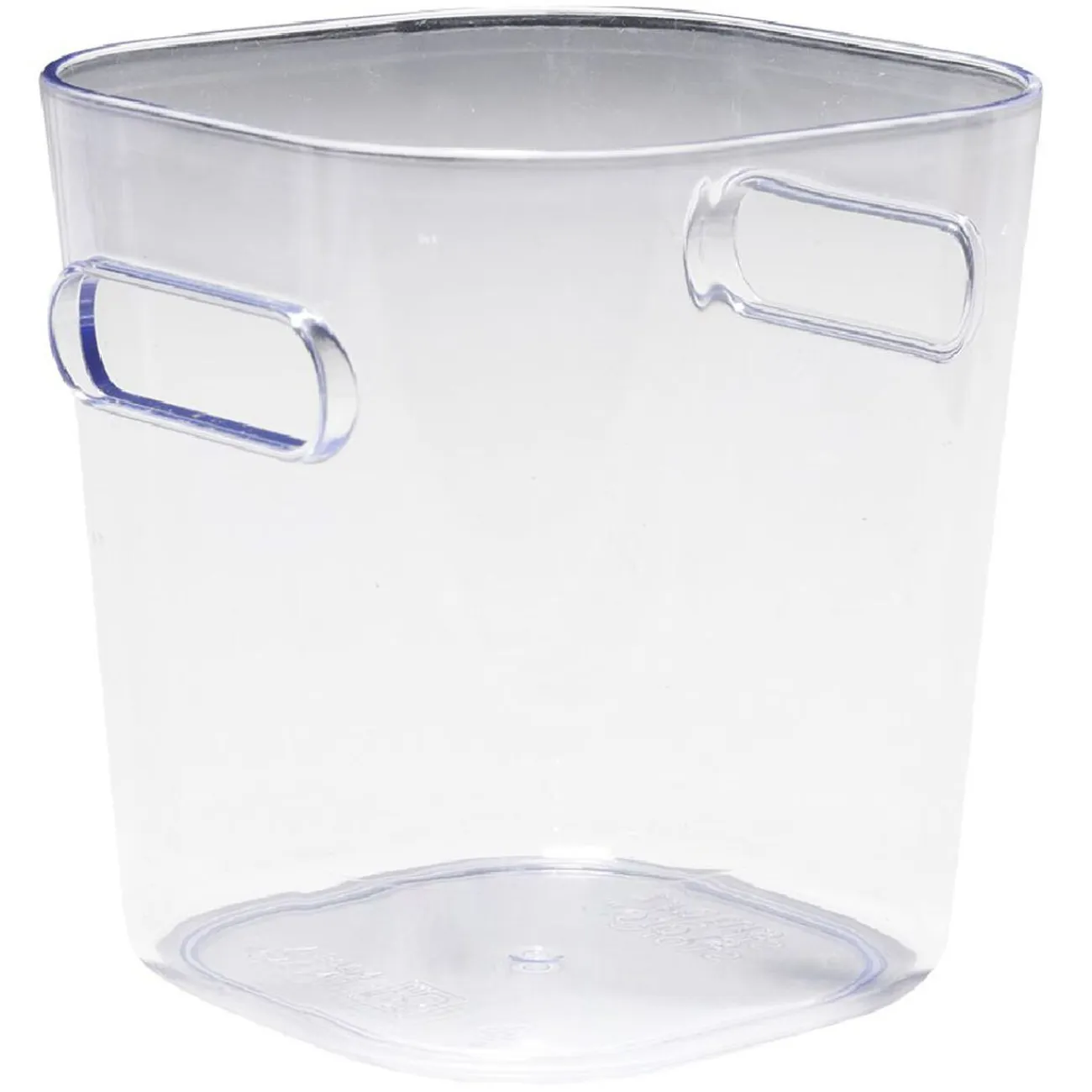 Gifi Beauté^Bac de rangement transparent avec poignée
