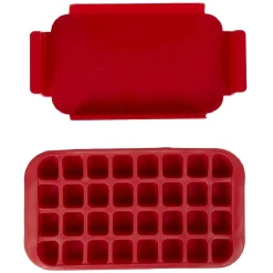 Best Gifi Bac à glaçons en plastique rouge