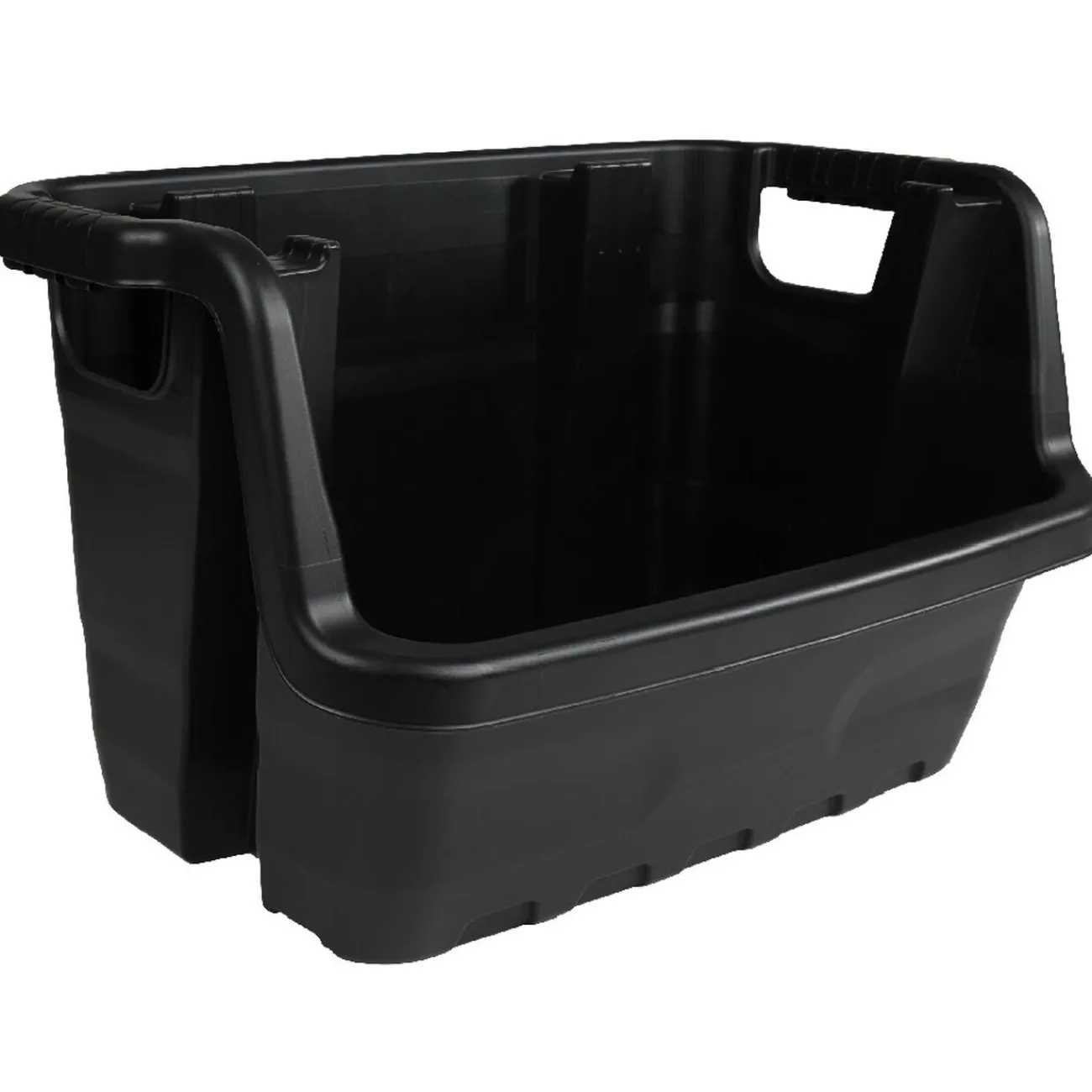 Gifi Rangement|Bac noir empilable 50 L