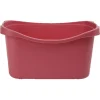 Gifi Rangement|Bac à roulettes rose 90 L