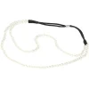 Gifi Beauté^Bandeau élastique perles imitation blanc