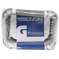 Online Gifi Barquette en aluminium 0,5L par 10
