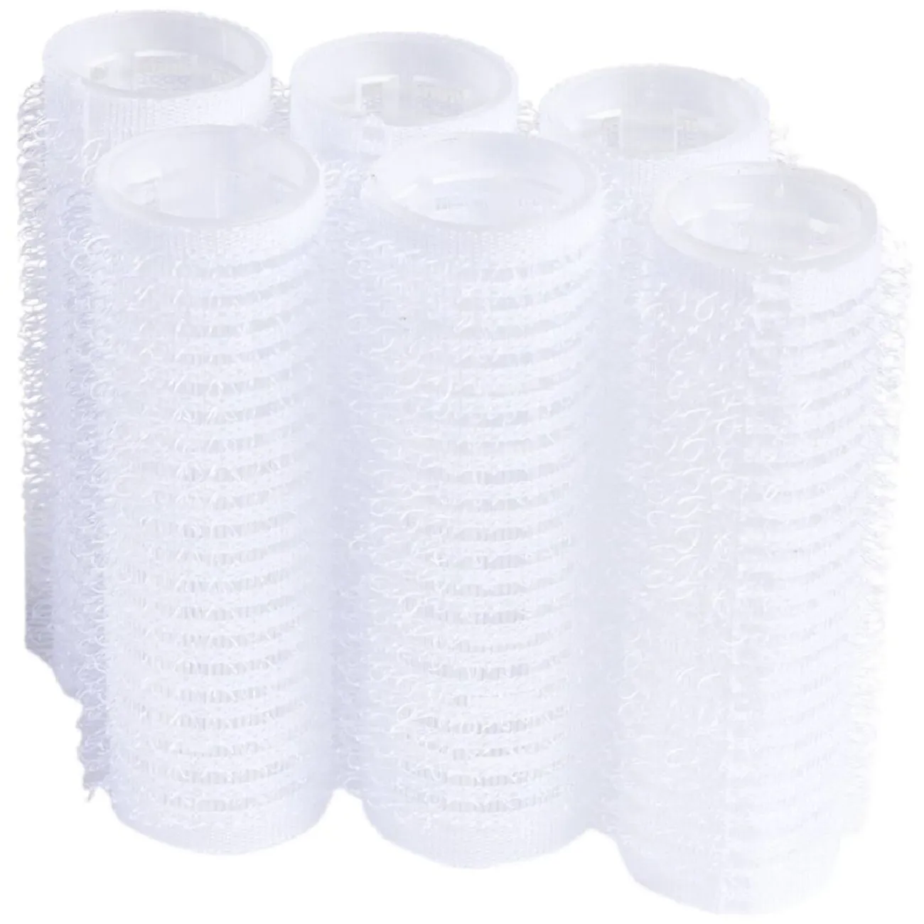 Gifi Beauté^Bigoudi scratch latex blanc Ø2cm x6