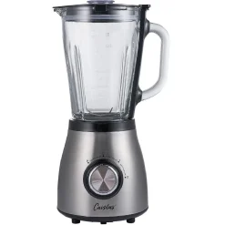 Outlet Gifi Blender en inox et bol en verre gradué 1,5 L