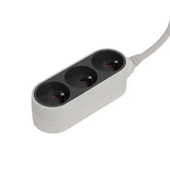 Gifi Accessoires Électriques^Bloc multiprise design gris 3x16A 1,5m