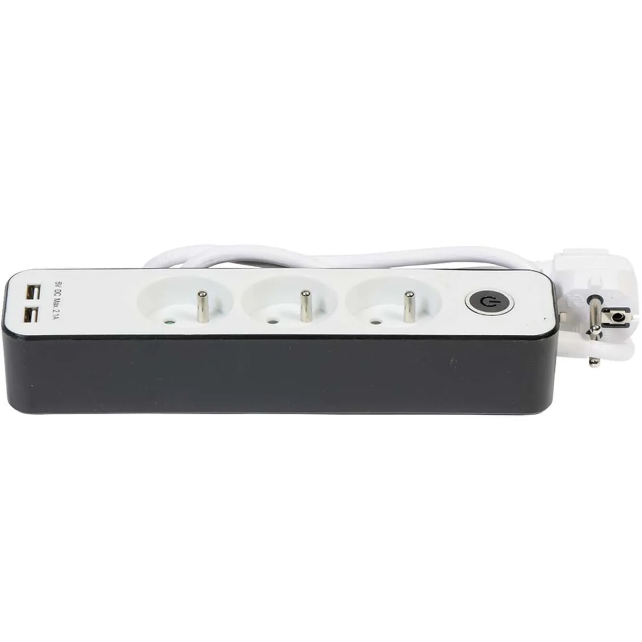 Gifi Accessoires Électriques^Bloc multiprise x3 port usb x2 interrupteur et protection enfant