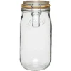 Gifi Bocal de conservation avec couvercle en verre 1,5 L Le Parfait