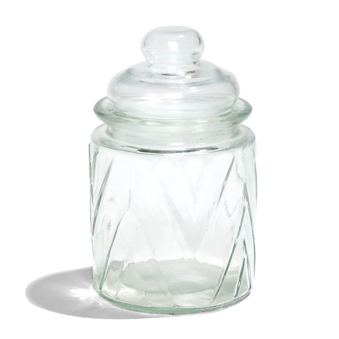 Discount Gifi Bocal de conservation en verre Ø7,5x12cm - 2 modèles