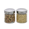 Best Gifi Bocal en verre avec couvercle hermétique 800 ml x2