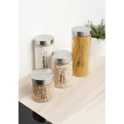 Gifi Bocal en verre pour conservation alimentaire x4
