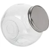 Hot Gifi Bocal incliné verre couvercle métal 2 L