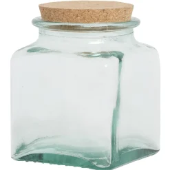 Best Gifi Bocal transparent 1,1 L verre et liège