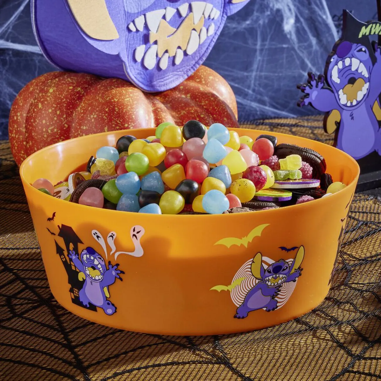 Hot Gifi Bol à bonbons Halloween Disney Stitch Ø26,5xH9,8cm